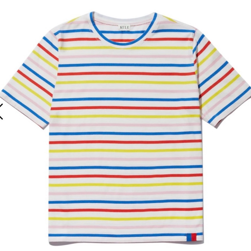 Kule The Modern Tee in Rainbow Bright Original